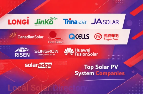 Top 12 Solar PV System Companies in the World
